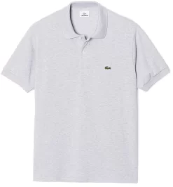 Lacoste Polo Classic Fit Silver Chine