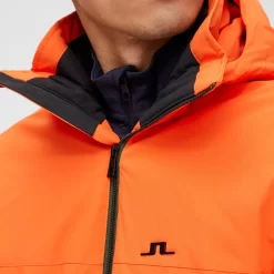Ski Jas J.Lindeberg Men Truuli Ski Jacket Juicy Orange -ontdek een breed assortiment van outdoor kleding SMOW02268 G027 007