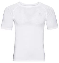 Ondershirt Odlo Men SUW Top Crew Neck S/S Performance Light White