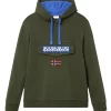 Trui Napapijri Men Burgee Win Green Depths -ontdek een breed assortiment van outdoor kleding Trui Napapijri Men Burgee Win Green Depths