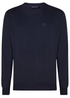 Trui North Sails Men Crewneck 12GG Cotton Navy Blue