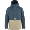 Jas Fjallraven Men Vardag Anorak Uncle Blue-Sand Stone