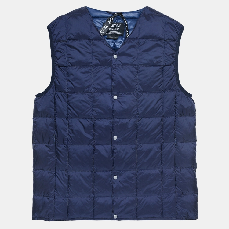 Vest Taion Men V Neck Button Down Navy 3 Vest Taion Men V Neck Button Down Navy
