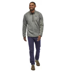 Trui Patagonia Mens Better Sweater 1/4 Zip Stonewash 2019 -ontdek een breed assortiment van outdoor kleding WBF19 25523 STH OM3