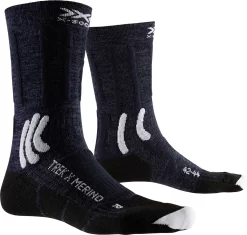Wandelsok X-Socks Men Trek X Merino Blue White