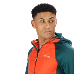 Jas Regatta Men Andreson IV Hybrid Deap Teal Burnt Salomon -ontdek een breed assortiment van outdoor kleding Web20version RMN127 94I M 4