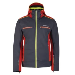 Ski Jas Dare2B Men Regression Jacket Ebony Code Red