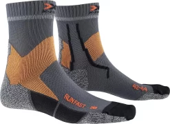 Hardloopsokken X-Socks Run Fast Socks Grey Orange
