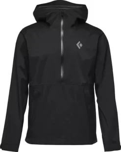 Jas Black Diamond Men Stormline Stretch Anorak Black
