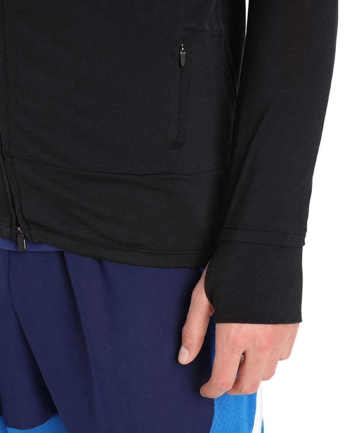 Vest Icebreaker Men ZoneKnit LS Zip Black 10 Vest Icebreaker Men ZoneKnit LS Zip Black - Afbeelding 8