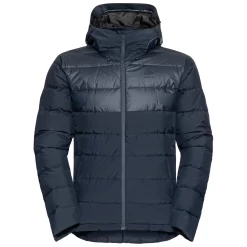 Jas Odlo Men Jacket Insulated Severin N-Thermic Hooded Dark Sapphire