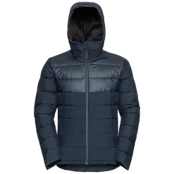Jas Odlo Men Jacket Insulated Severin N-Thermic Hooded Dark Sapphire -ontdek een breed assortiment van outdoor kleding ca430574