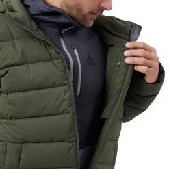 Jas Odlo Men Jacket Insulated Ascent N-Thermic Hooded Deep Depths -ontdek een breed assortiment van outdoor kleding cg462498