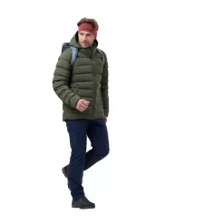Jas Odlo Men Jacket Insulated Ascent N-Thermic Hooded Deep Depths -ontdek een breed assortiment van outdoor kleding cg465518