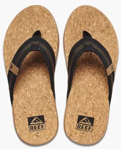Slipper Reef Men Cushion Phantom Cork Black Cork -ontdek een breed assortiment van outdoor kleding ci9888t