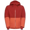 Ski Jas Odlo Men Jacket Insulated Ski Bluebird S-Thermic Ketchup Orange Rust