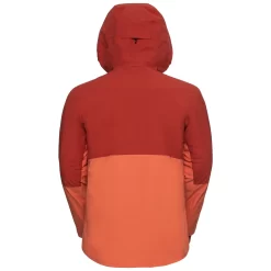 Ski Jas Odlo Men Jacket Insulated Ski Bluebird S-Thermic Ketchup Orange Rust -ontdek een breed assortiment van outdoor kleding cp430146