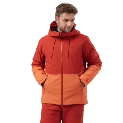 Ski Jas Odlo Men Jacket Insulated Ski Bluebird S-Thermic Ketchup Orange Rust -ontdek een breed assortiment van outdoor kleding cp460276