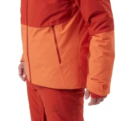 Ski Jas Odlo Men Jacket Insulated Ski Bluebird S-Thermic Ketchup Orange Rust -ontdek een breed assortiment van outdoor kleding cp460512