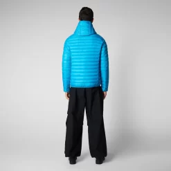 Jas Save The Duck Men Helios Hooded Jacket Fluo Blue 9 Jas Save The Duck Men Helios Hooded Jacket Fluo Blue -ontdek een breed assortiment van outdoor kleding d30650mfluo1690053 04