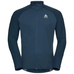 Jas Odlo Men Jacket Zeroweight Warm Hybrid Blue Wing Teal