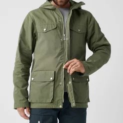 Jas Fjallraven Men Greenland Jacket Mountain Blue -ontdek een breed assortiment van outdoor kleding greenland jacket m 87202 620 i detail fjr