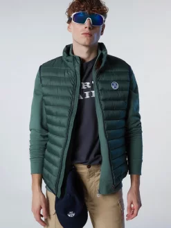 Bodywarmer North Sails Men Crozet Vest Military Green -ontdek een breed assortiment van outdoor kleding hi res 603189 0813 msfront2 750x