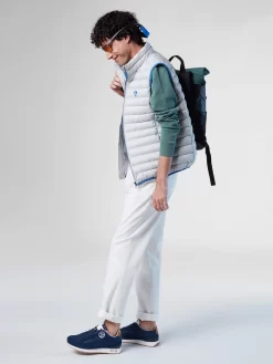 Bodywarmer North Sails Men Crozet Vest Grey Violet -ontdek een breed assortiment van outdoor kleding hi res 603189 0906 det1 750x