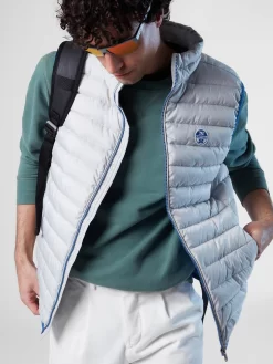 Bodywarmer North Sails Men Crozet Vest Grey Violet -ontdek een breed assortiment van outdoor kleding hi res 603189 0906 msfront2 750x