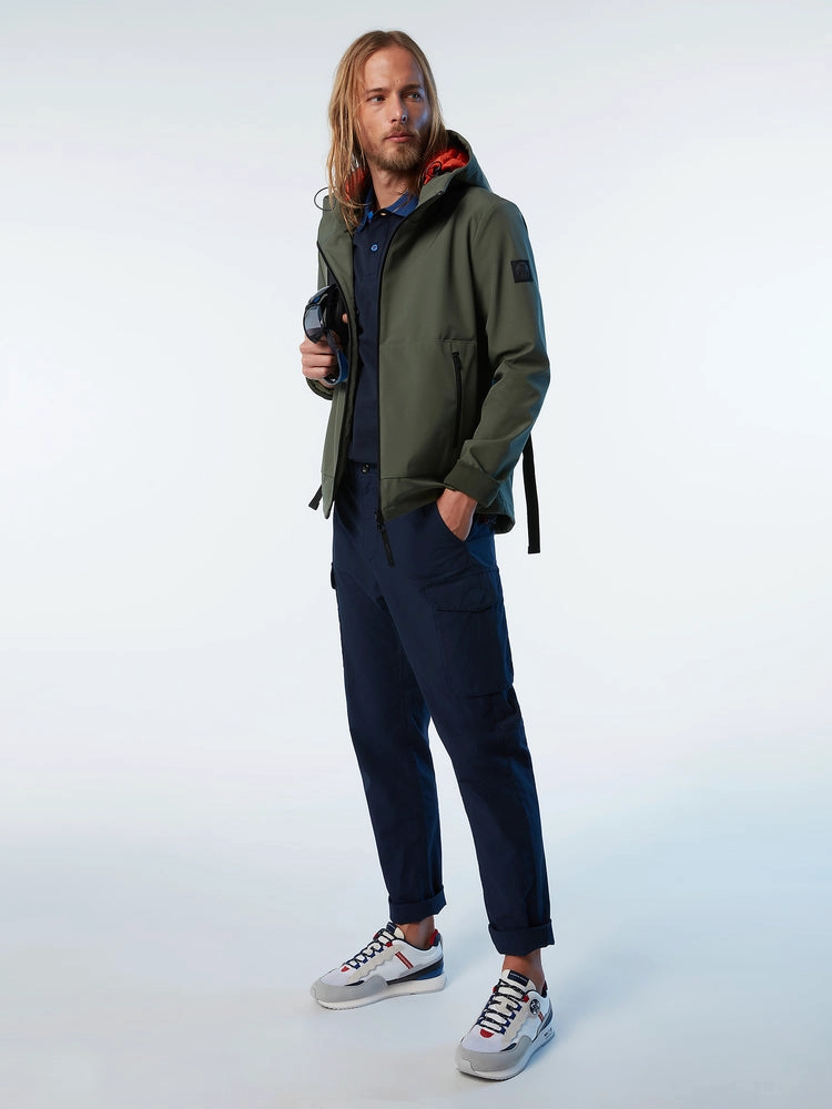 Jas North Sails Men North Tech Softshell Military Green 4 Jas North Sails Men North Tech Softshell Military Green - Afbeelding 2