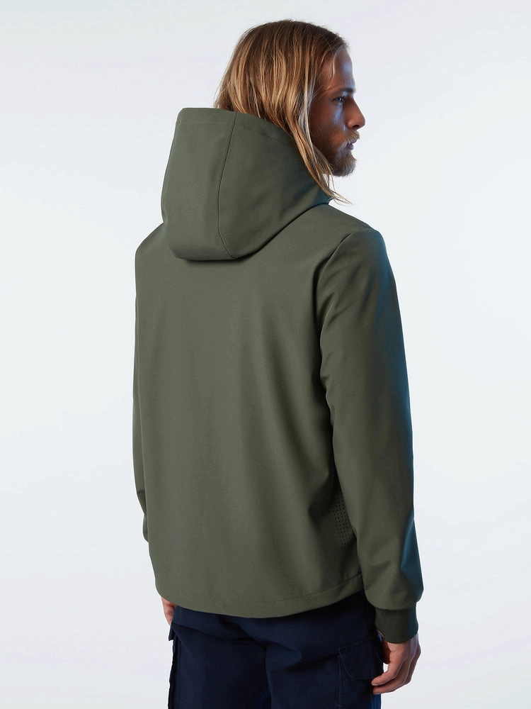 Jas North Sails Men North Tech Softshell Military Green 6 Jas North Sails Men North Tech Softshell Military Green - Afbeelding 4