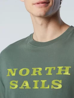 T-Shirt North Sails Men SS T-Shirt Graphic Military Green 11 T-Shirt North Sails Men SS T-Shirt Graphic Military Green -ontdek een breed assortiment van outdoor kleding hi res 692838 0813 msback1 750x