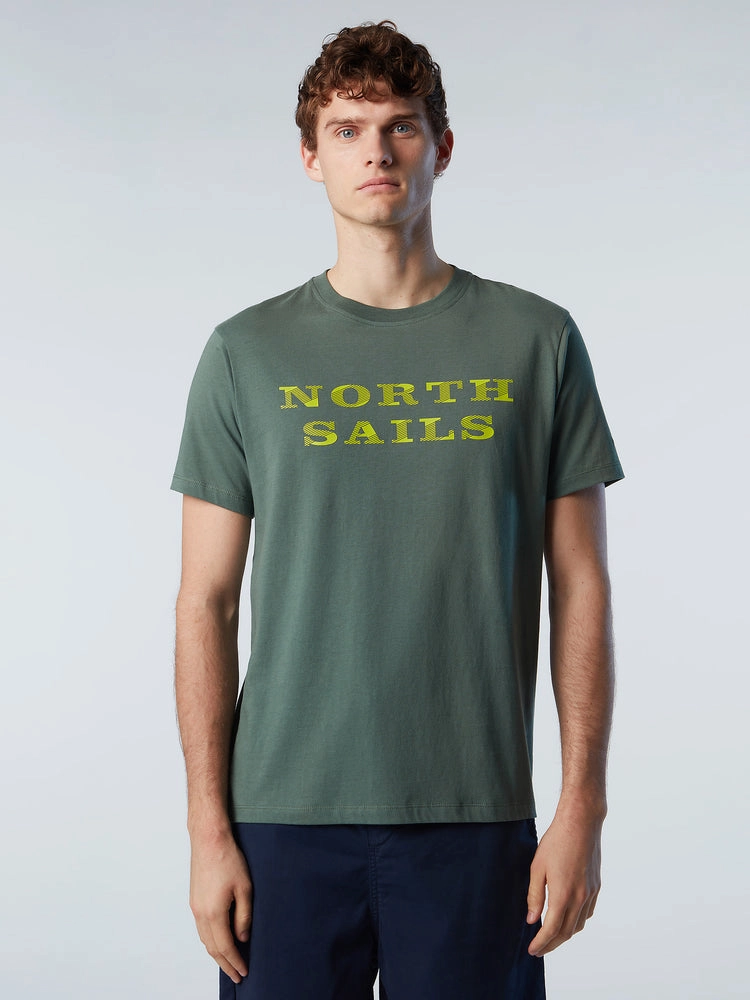 T-Shirt North Sails Men SS T-Shirt Graphic Military Green 7 T-Shirt North Sails Men SS T-Shirt Graphic Military Green - Afbeelding 5