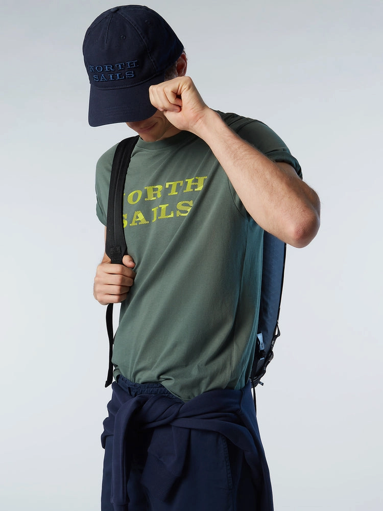 T-Shirt North Sails Men SS T-Shirt Graphic Military Green 8 T-Shirt North Sails Men SS T-Shirt Graphic Military Green - Afbeelding 6
