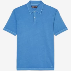 Polo Marc O'Polo Men M24221053056 Azur Blue