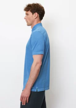Polo Marc O'Polo Men M24221053056 Azur Blue -ontdek een breed assortiment van outdoor kleding m24221053056 859 6