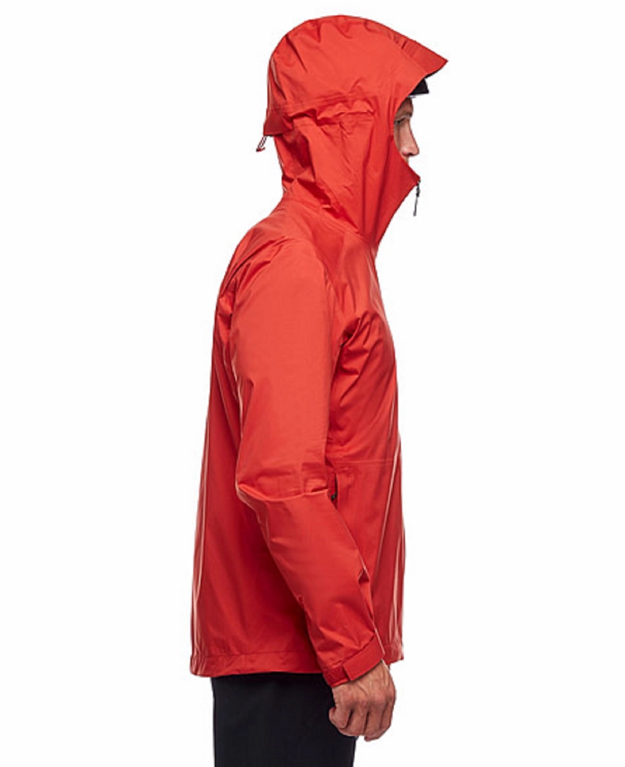 Jas Black Diamond Men Stormline Stretch Rain Shell Red Rock 6 Jas Black Diamond Men Stormline Stretch Rain Shell Red Rock - Afbeelding 4