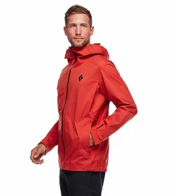 Jas Black Diamond Men Stormline Stretch Rain Shell Red Rock 16 Jas Black Diamond Men Stormline Stretch Rain Shell Red Rock -ontdek een breed assortiment van outdoor kleding opplanet black diamond stormline stretch rain shell mens red rock extra small apcdt06019xsm1 av 9