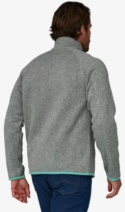 Trui Patagonia Men Better Sweater 1/4 Zip Stonewash Early Teal -ontdek een breed assortiment van outdoor kleding stel203